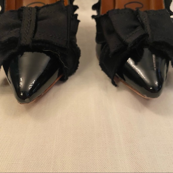 LANVIN x H&M patent leather pumps with bow - Picture 11 of 11